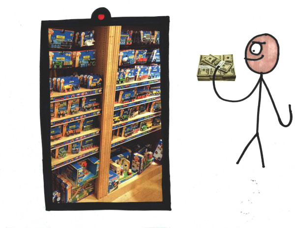 Noel Herrera, Untitled (Door to Toy Trains), n.d.