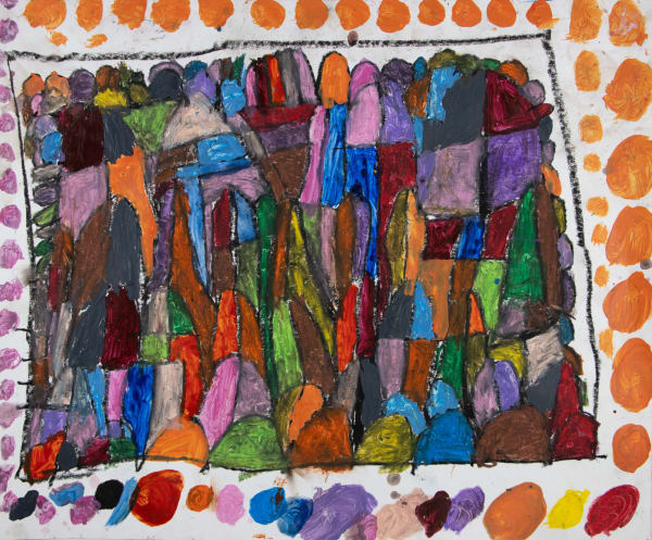 Marcus Imani Kennedy, Art Design Pattern and Dots, 2021