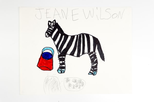Jean Wilson, Untitled (Zebra), n.d.