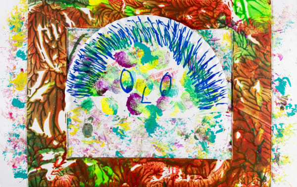 Caroline Chun, 1/2 Face in Frame, n.d.