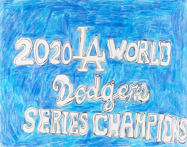 Andrew Sloan, LA Dodgers 2020 World Series Champions, 2021