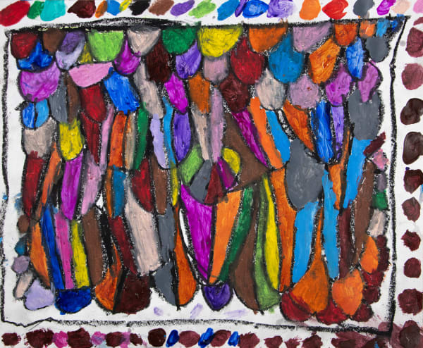 Marcus Imani Kennedy, Art Design Pattern and Dots, 2021