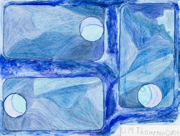 Dave Thompson, Rothko's Cell Phones: Cold as Ice, 2024