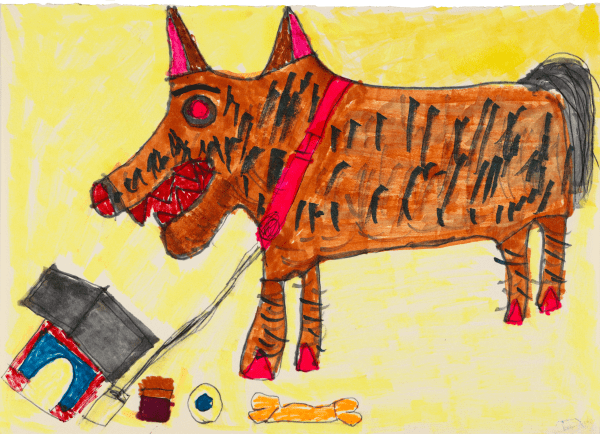 Jean Wilson, Dog Balloon , n.d.