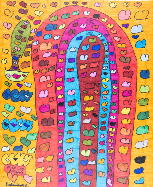 Maria Vanik, Rainbow Firesky Tree, n.d.