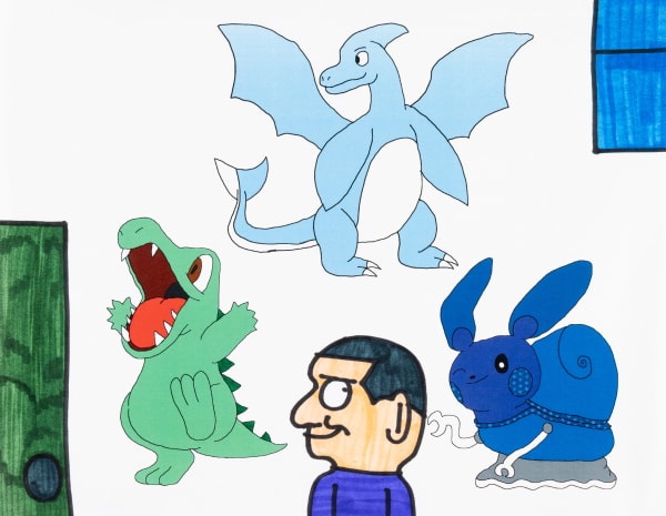 Noel Herrera, Pokémon Alligator Shark Dragon Snail, 2025