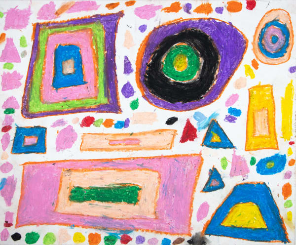 Marcus Imani Kennedy, Shapes Inside Shapes Squares Circle Rectangle Triangle Trapezoid, 2021