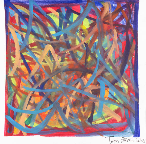 Tim Stone, Breathe in Peace and Breathe Out. Blessings to All, 2025