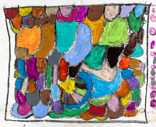 Marcus Imani Kennedy, Art Design Shapes Circles and Dots, 2021