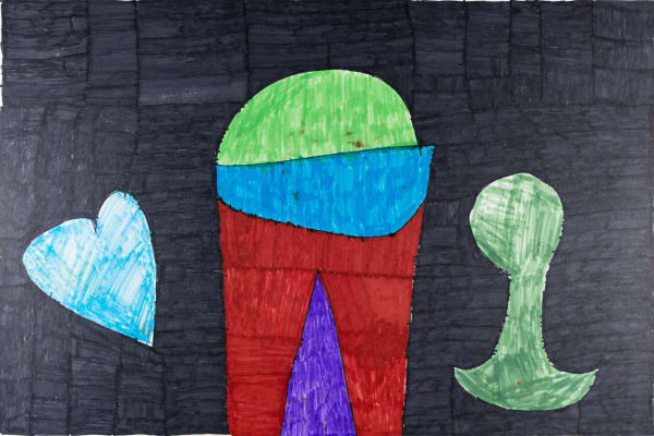 Maria Vanik, Untitled (Double-sided Hearts), n.d.