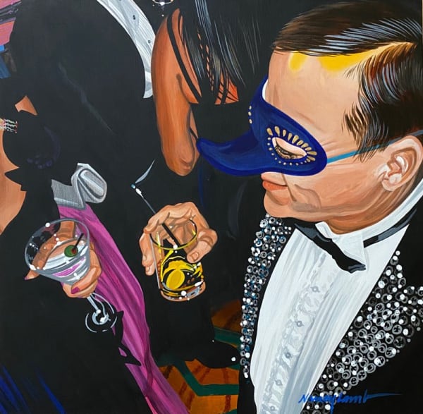 Nancy Lamb, Diamond Lapel, 2020
