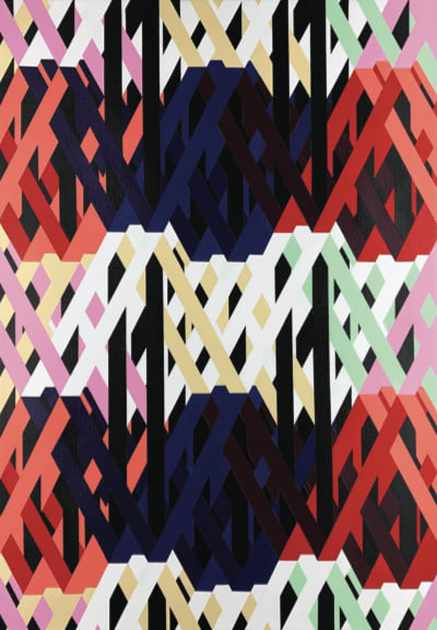 Antonio Lechuga, Colored Bands #5, 2020