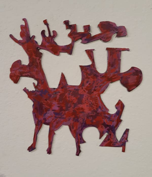 Fred Spaulding, Red Antlers, 2019