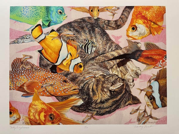 Nancy Lamb, Kitty Day Dreaming , 2022