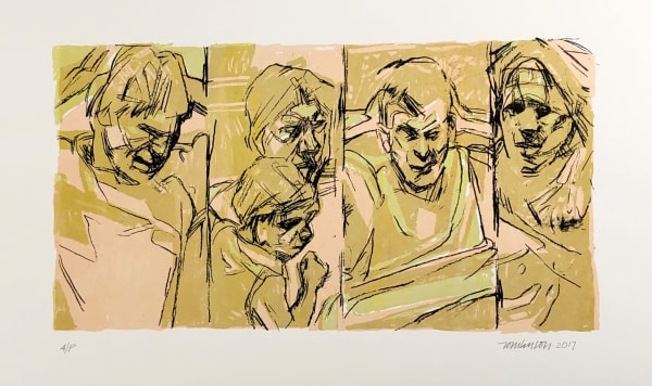 Ron Tomlinson, Border Lines (Variation IX), 2017