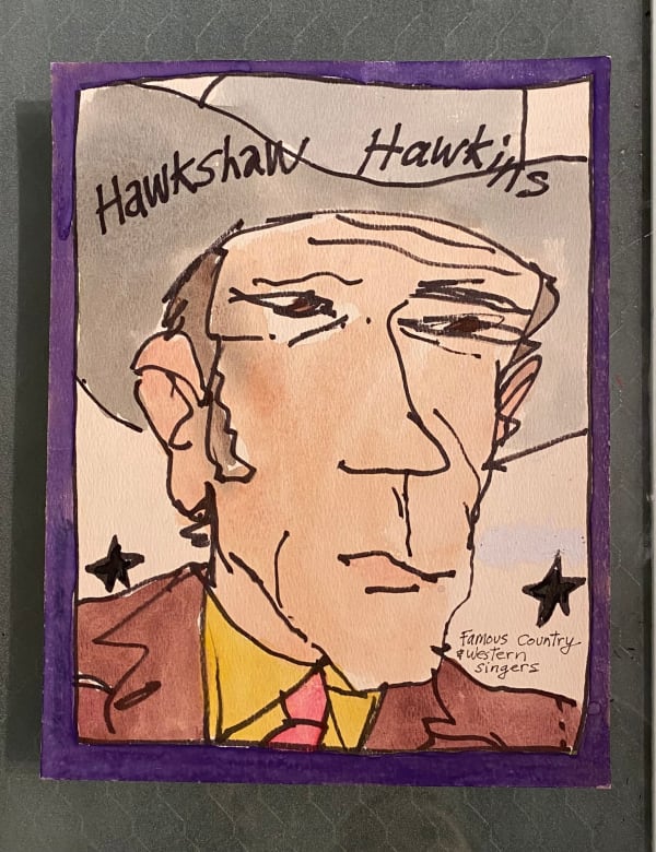 Linda and Ed Blackburn, Famous Country and Western Stars: Hawkshaw Hawkins