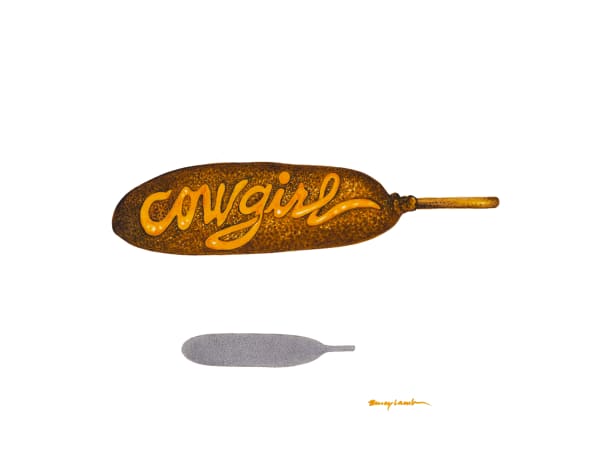 Nancy Lamb, Cowgirl Dog, 2022