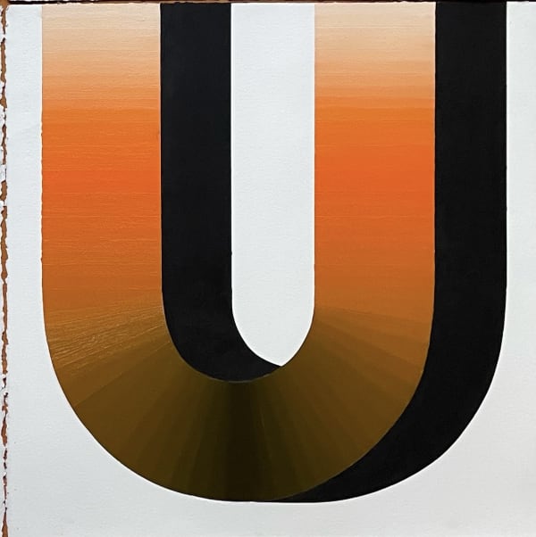 Stella Alesi, The Shape- Cadmium Orange , 2022