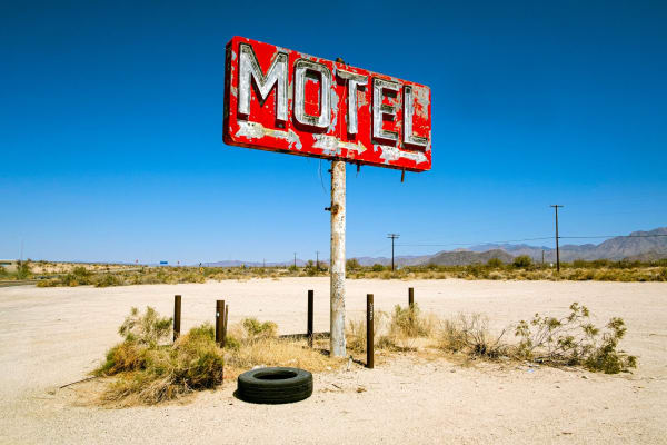 William Greiner, MOTEL, Needles CA, 2020