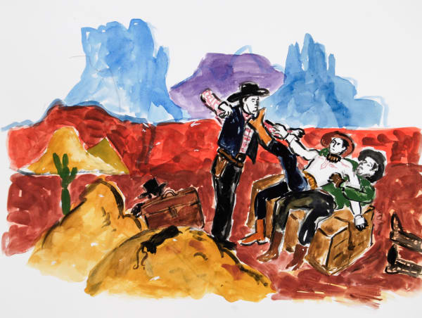 Linda Blackburn, Twin Buttes, 2015