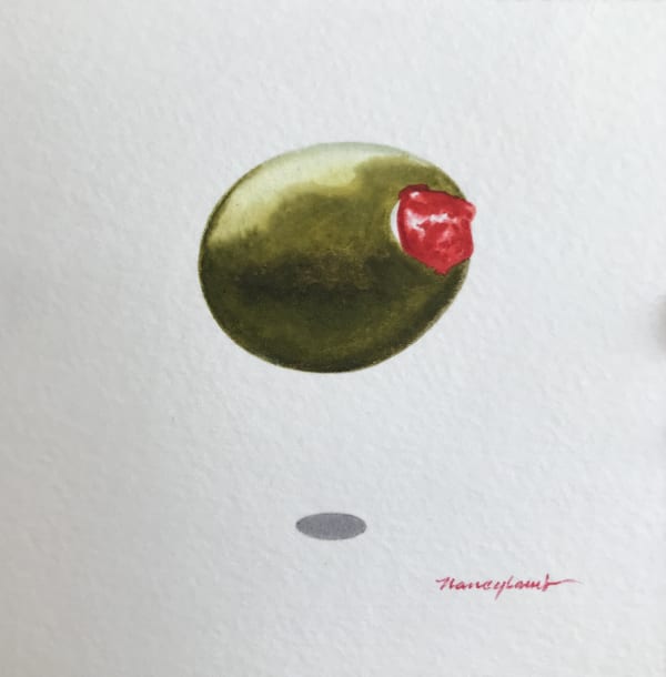 Nancy Lamb, Green Olive, 2020