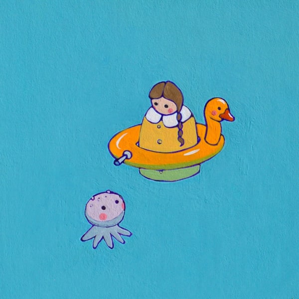 Layla Luna, Swimming Lolly (Print), 2024