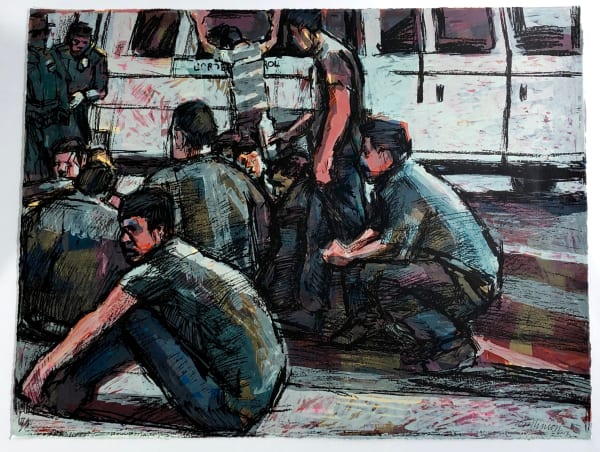 Ron Tomlinson, Reynosa (Grey), 2017