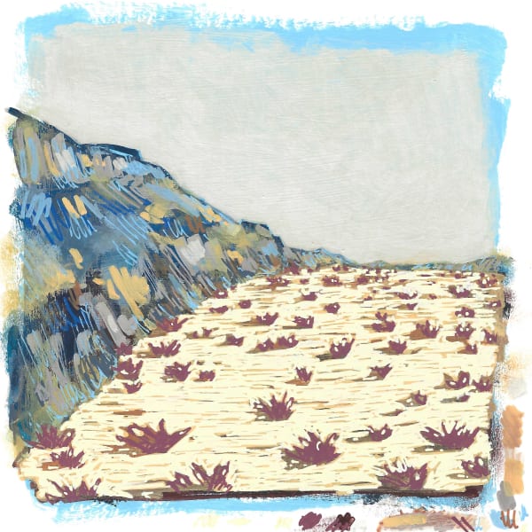 Layla Luna, Where the Mountain Met the Desert Floor, 2024