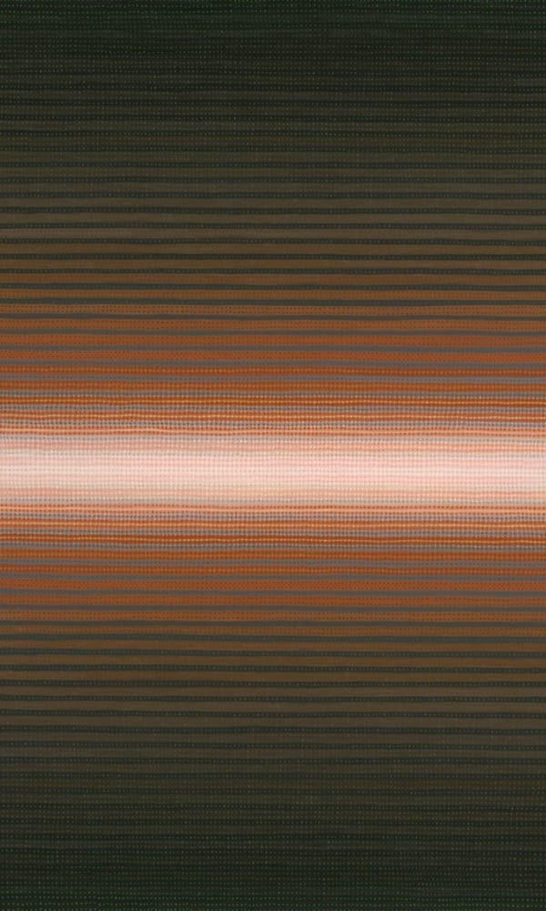 Stella Alesi, Transformation (Vertical Light Orange), 2015