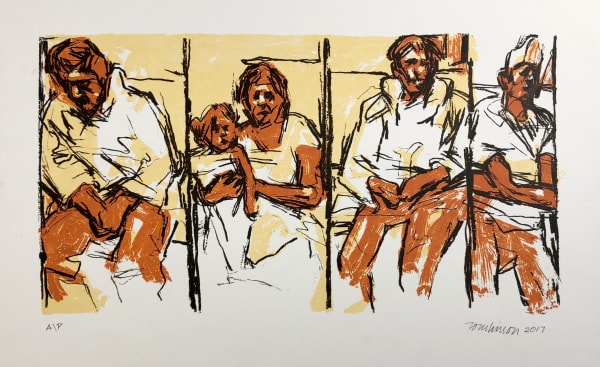 Ron Tomlinson, Border Lines (Variation IV), 2017