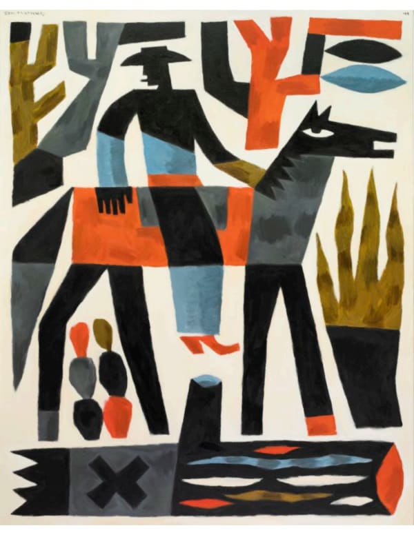 Jon Flaming, Approaching Rider, 2019