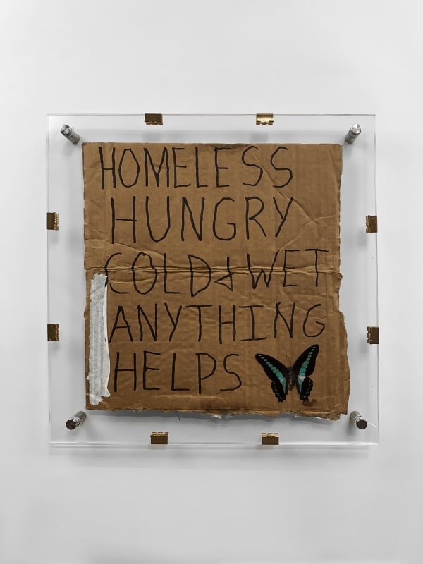 Bernardo Vallarino, Crushed Under The Pressure- Homeless Hungry Cold and Wet , 2022