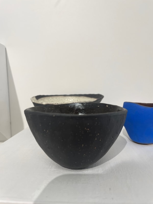Kendall Davis, Black Pinch Pot, 2023