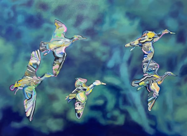 Kyle Hanson, Bathed In Flight (Shimmer), 2022