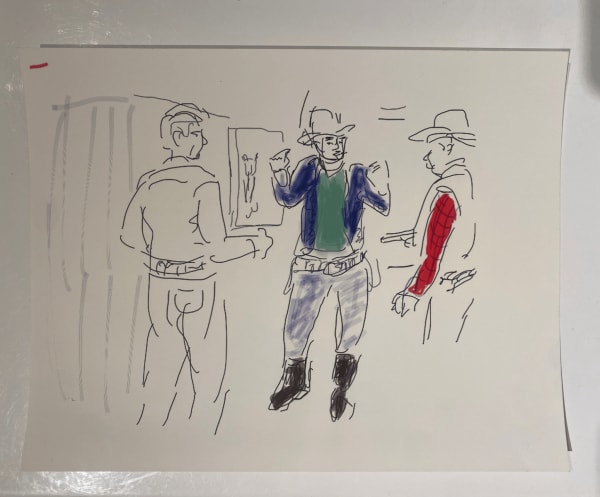 Linda Blackburn, Untitled Sketch No.7