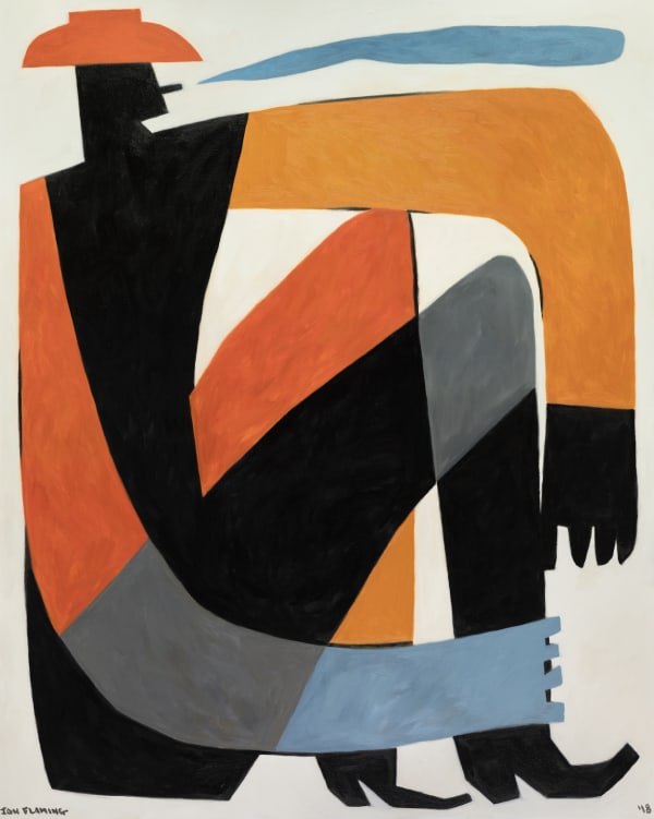 Jon Flaming, Cowboy Resting, 2019