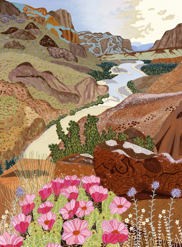 Cindi Holt, Along the Rio Grande