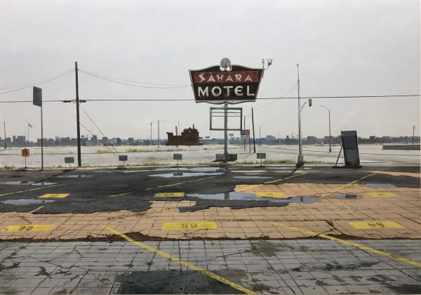 Daniel Blagg, Oasis (Sahara Motel), 2017