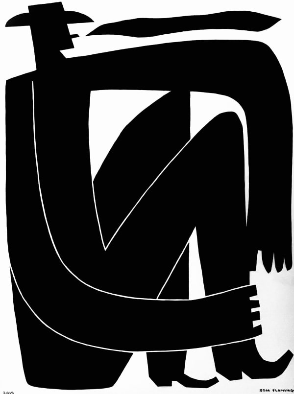 Jon Flaming, Cowboy Resting, 2019