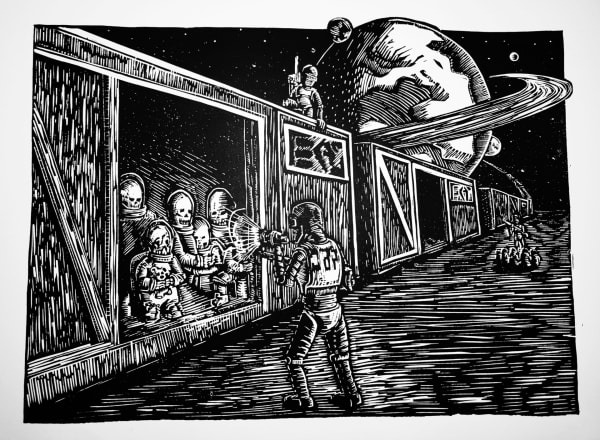 Diego Diaz, Uncertainity Train , 2023