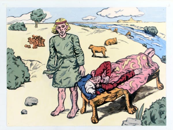 Ed Blackburn, First Joseph and Pharoah, 1987