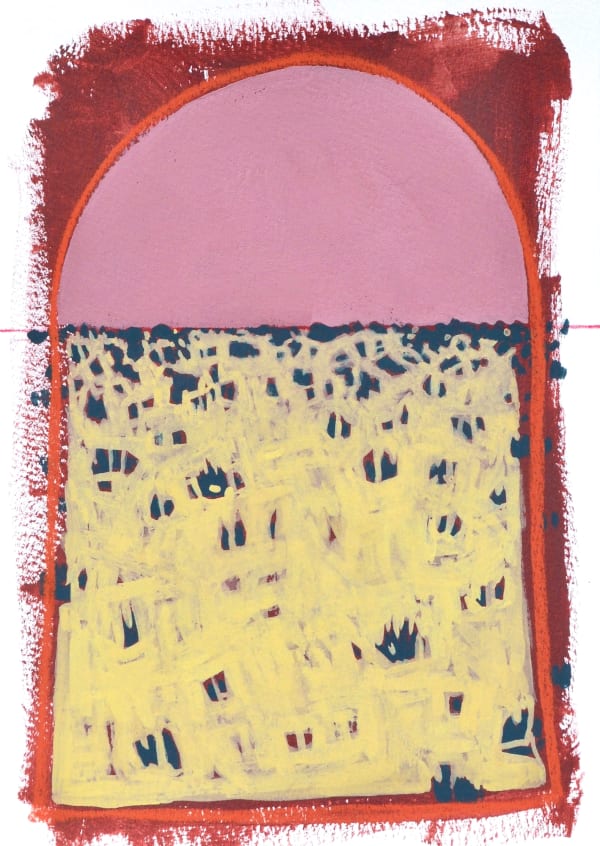 Layla Luna, Mini Desert Painting #09 (Best Level), 2018