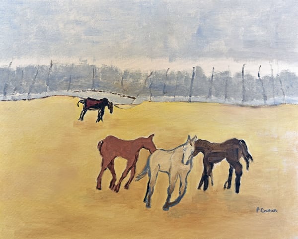 Patricia Cowan, Mustangs, 2018