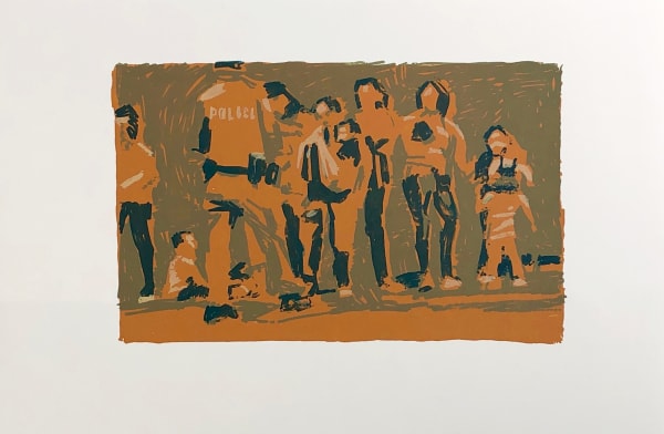 Ron Tomlinson, Border Lines (Variation XII), 2017