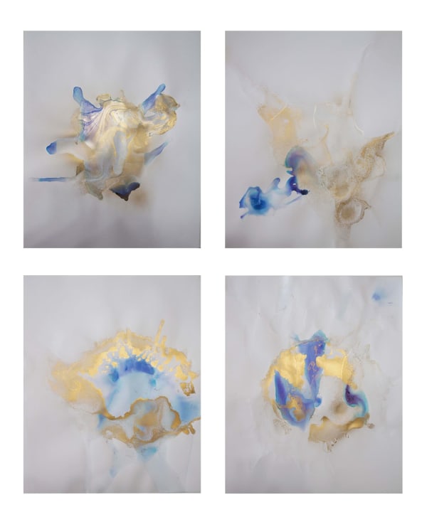 Brandon Lomax, Water Study (#11 #12 #13 #15), 2018