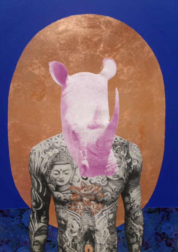 Michele Tombolini, IL FURIOSO - Arazzi Animalier cycle , 2022