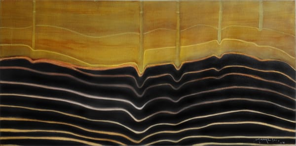 Renato Meneghetti, Anima della foresta 25: Siracusa 11,00 a.m. (Rx tronchi d'albero), 2017