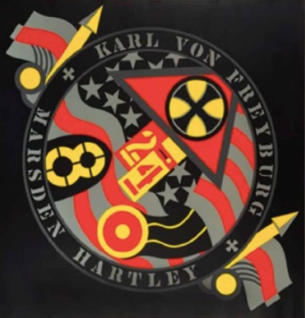 Robert Indiana, Kvf vii - The Hartley Elegies: the Berlin Series, 1990 / 1991