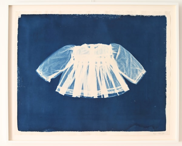 Alexis Walters Passing Perfection, 2024 Cyanotype print on Arches Paper 79 x 96 x 3 cm 31.1 x 37.8 x 1.18 in Framed Unique