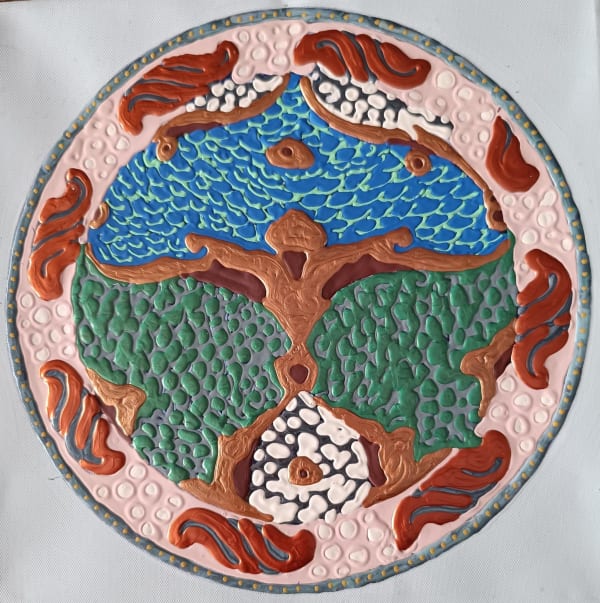 Luigi Ballarin, Rosone ottomano II, 2023